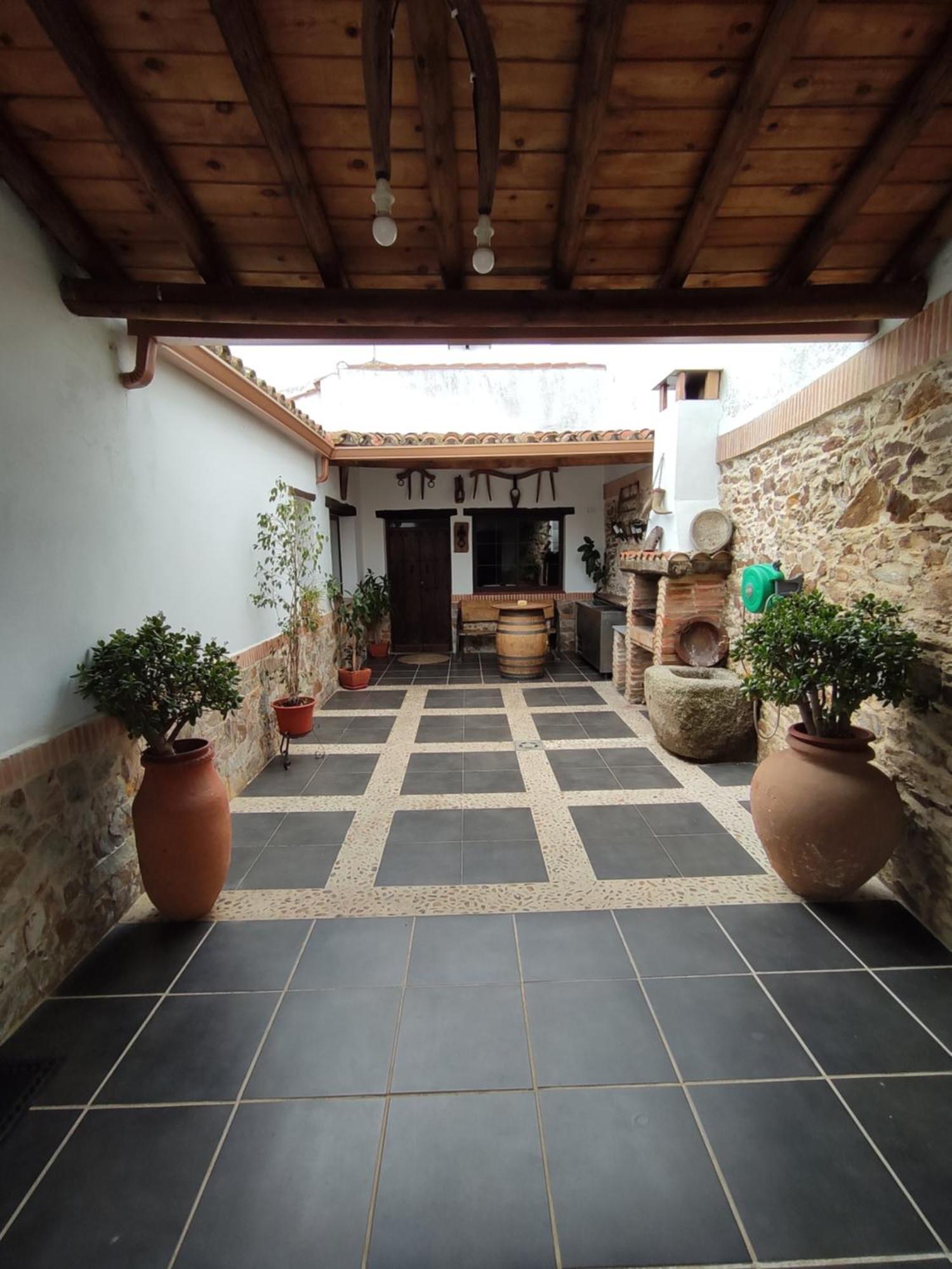 Casa Rural La Carriona Segura de León Eksteriør bilde