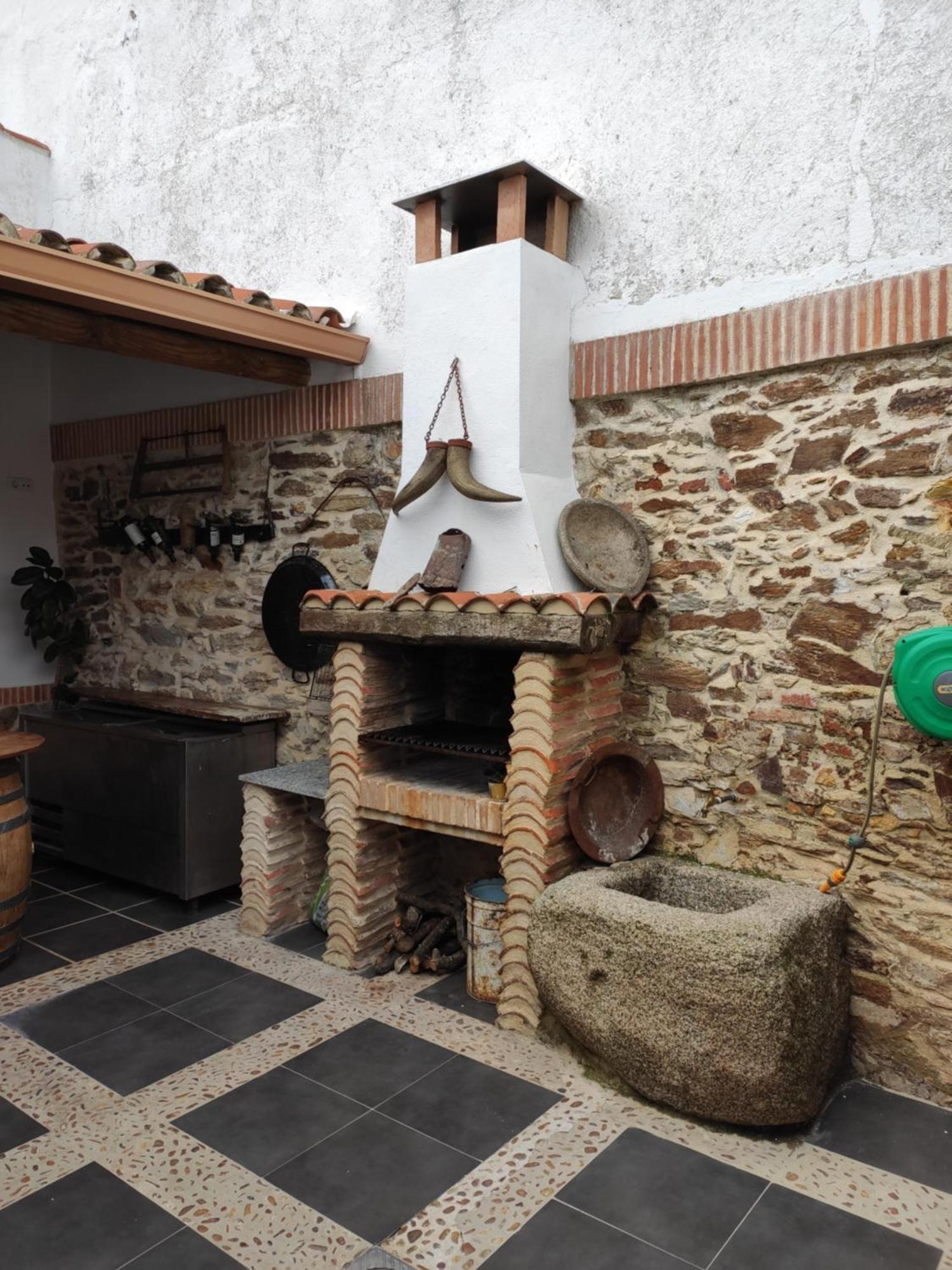 Casa Rural La Carriona Segura de León Eksteriør bilde